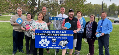 Paws to Claws Disc Golf Course Opens on CCSD Campus