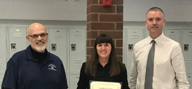 Spratt Wins CORAS Outstanding Teacher Award