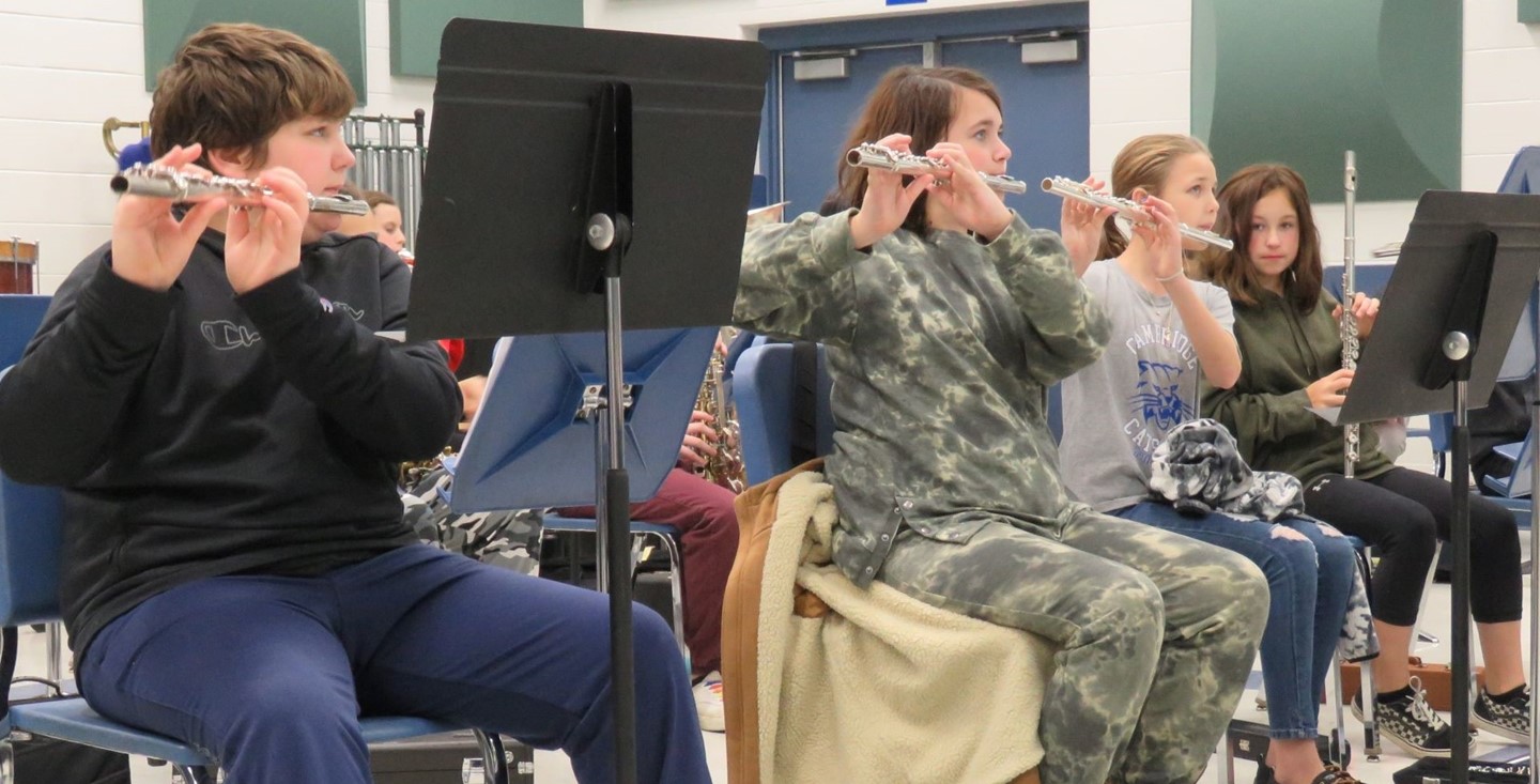 CMS Band students 2021