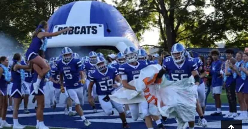 Tunnel entrance onto football field