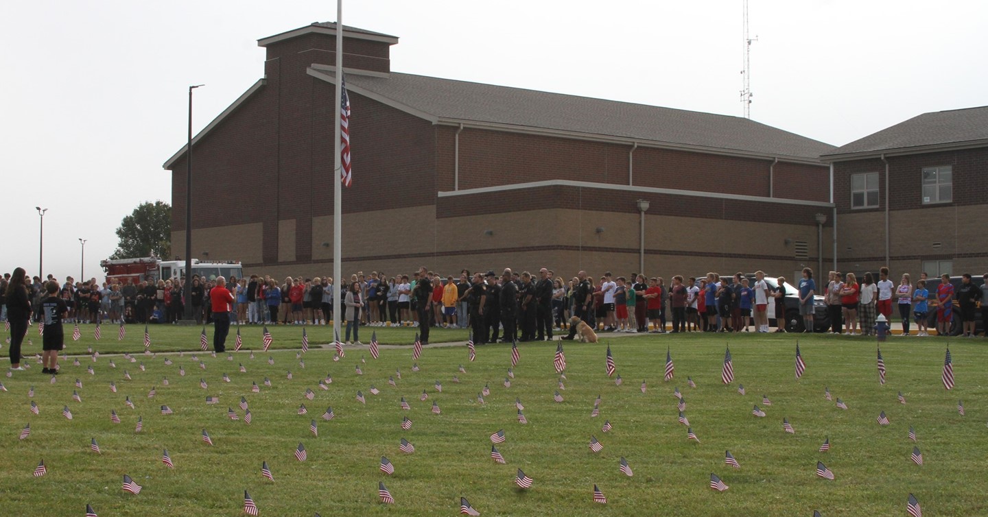 9-11 ceremony at CMS